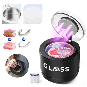 Ultrasonic Retainer Cleaner with UV Light